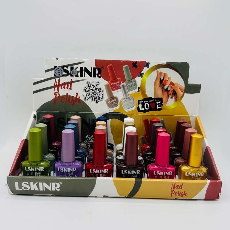 لاک ناخن مدل lskinr